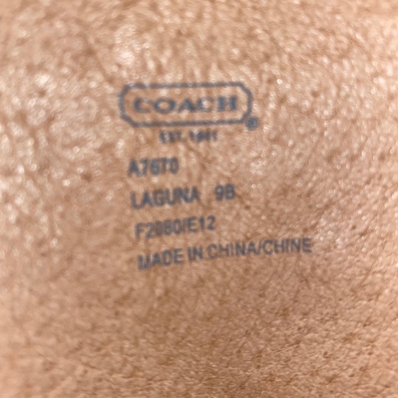 Coach Laguna Leather Boot (Style A7670) - Picture 6 of 6